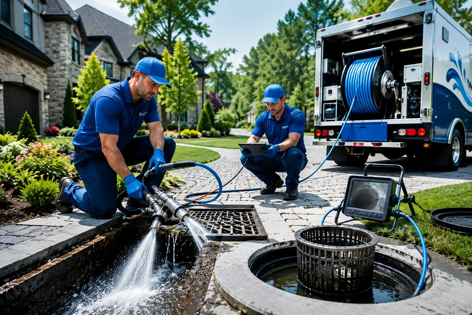 Local outdoor drain cleaning professionals in Melcroft, PA