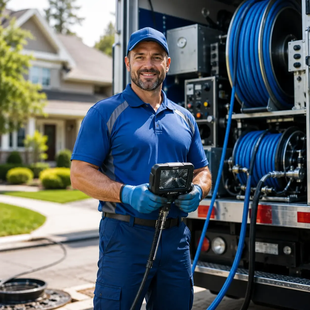 Local outdoor drain cleaning specialists in Melcroft, PA
